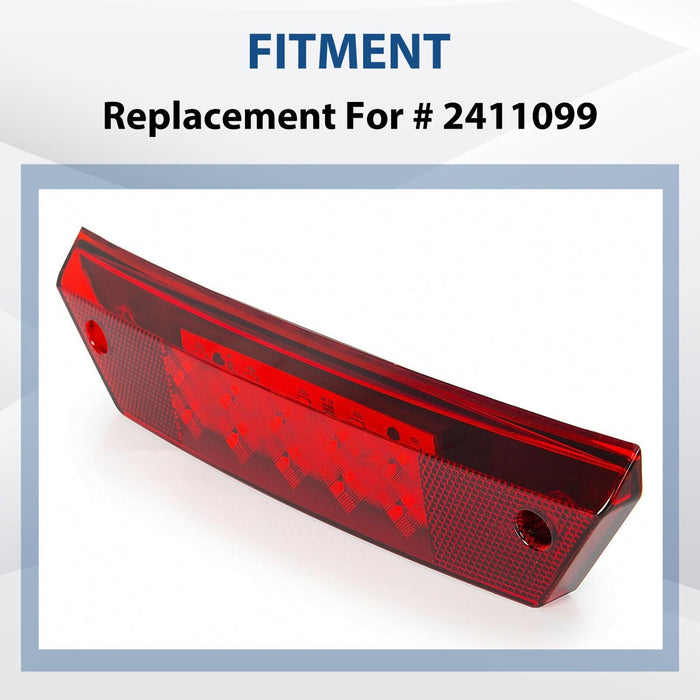 DURAFORCE Rear Brake Tail Light Left/Right For Polaris Ranger 500 800 700 900 2411099