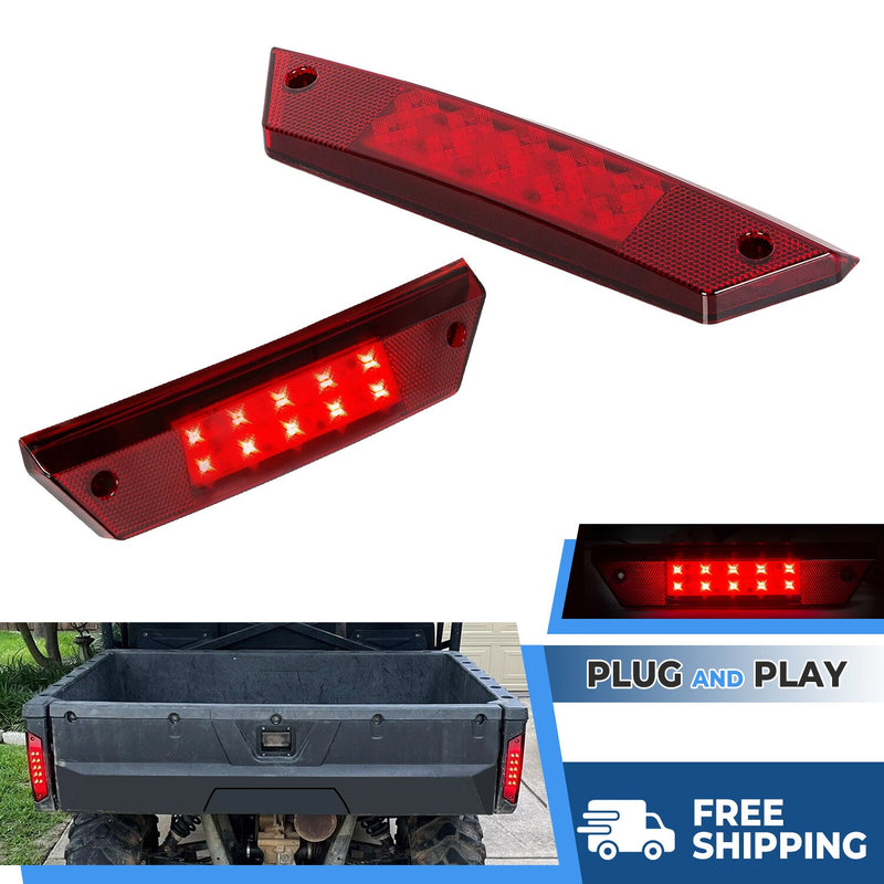 DURAFORCE Pair Tail Light Left & Right for Polaris 2009-16 Ranger 500 700 800 900 2411099