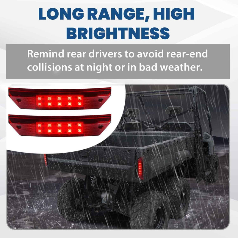DURAFORCE Pair Tail Light Left & Right for Polaris 2009-16 Ranger 500 700 800 900 2411099