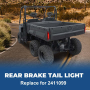 DURAFORCE Pair Tail Light Left & Right for Polaris 2009-16 Ranger 500 700 800 900 2411099