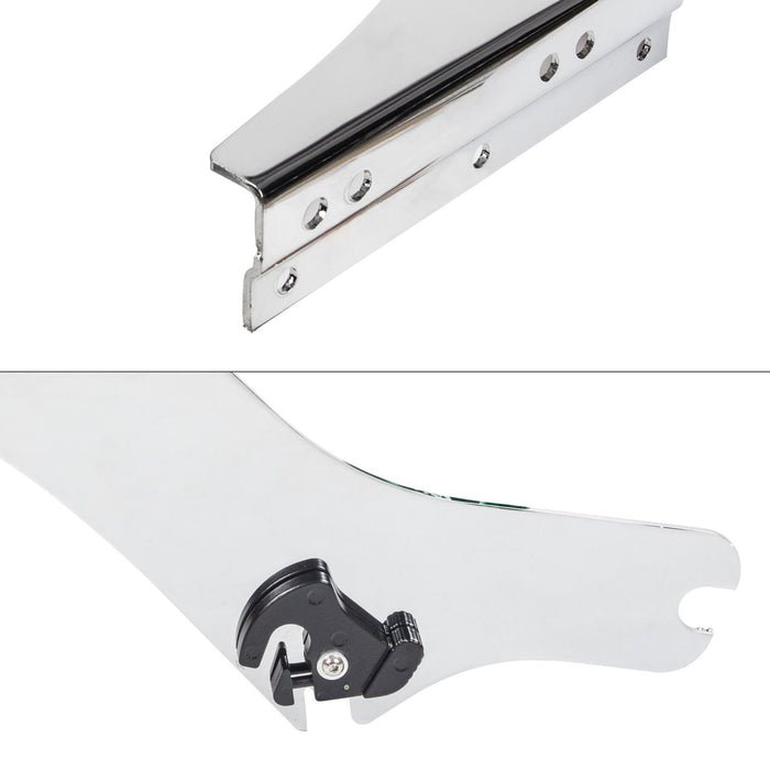 DURAFORCE Pack Trunk Mounting Bracket Rack For Harley Davidson Touring Road Glide 97-08