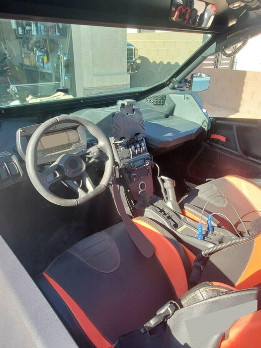 DURAFORCE Full Glass Windshield Black W/O wiper For 2017-up Can Am Maverick X3