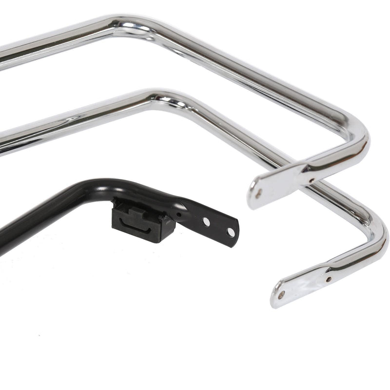 DURAFORCE Saddle Bag Saddlebag Guard Rail Bracket For 97-08 Harley Road King Electra Glide