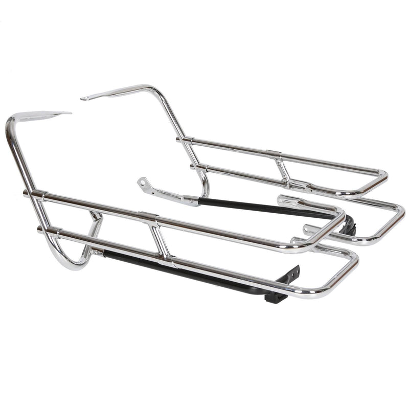DURAFORCE Saddle Bag Saddlebag Guard Rail Bracket For 97-08 Harley Road King Electra Glide