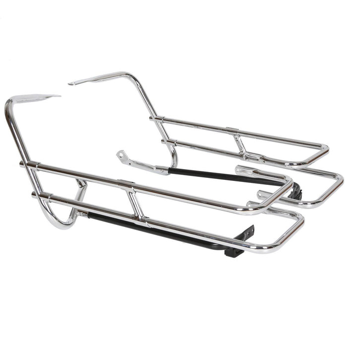 DURAFORCE Saddle Bag Saddlebag Guard Rail Bracket For 97-08 Harley Road King Electra Glide