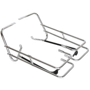 DURAFORCE Saddle Bag Saddlebag Guard Rail Bracket For 97-08 Harley Road King Electra Glide