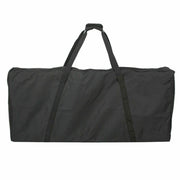 DURAFORCE Portable DJ Event Facade White Black Scrim Metal Frame Booth + Travel Bag Case