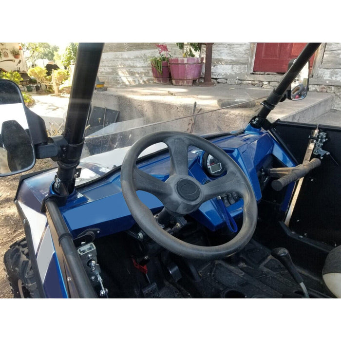 DURAFORCE Clear Half Windshield For Polaris RZR 570/ 800/ /900 RZR XP Models 2/4 Seats