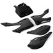 DURAFORCE Black Restyle Plastic Kit Fairing Bodywork For KAWASAKI KX125 KX250 1999-2002