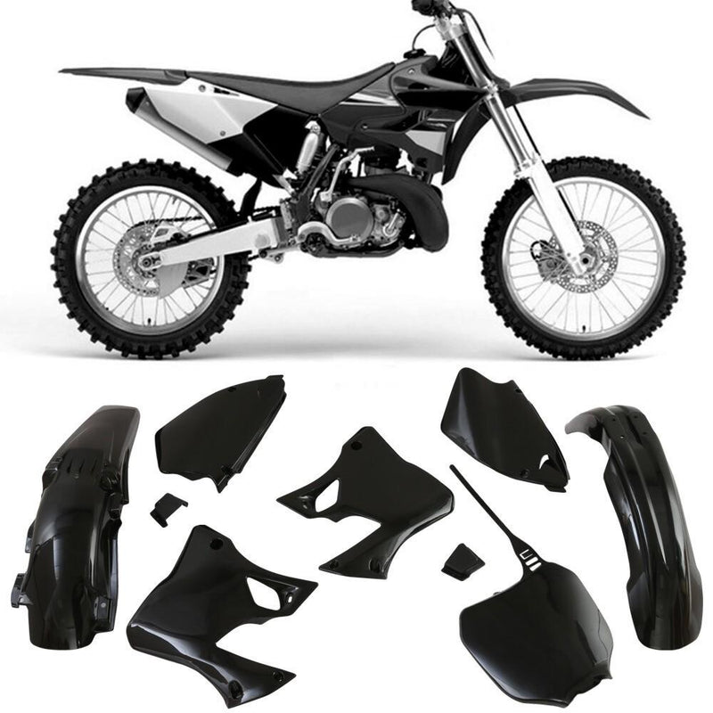 DURAFORCE Fairing BodyWork Plastic Kit For Yamaha YZ125 YZ250 1996-1998 1999 2000 2001