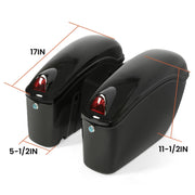 DURAFORCE Hard Saddle Bags Bracket For Yamaha Honda Trunk Luggage Motorcycle accessories