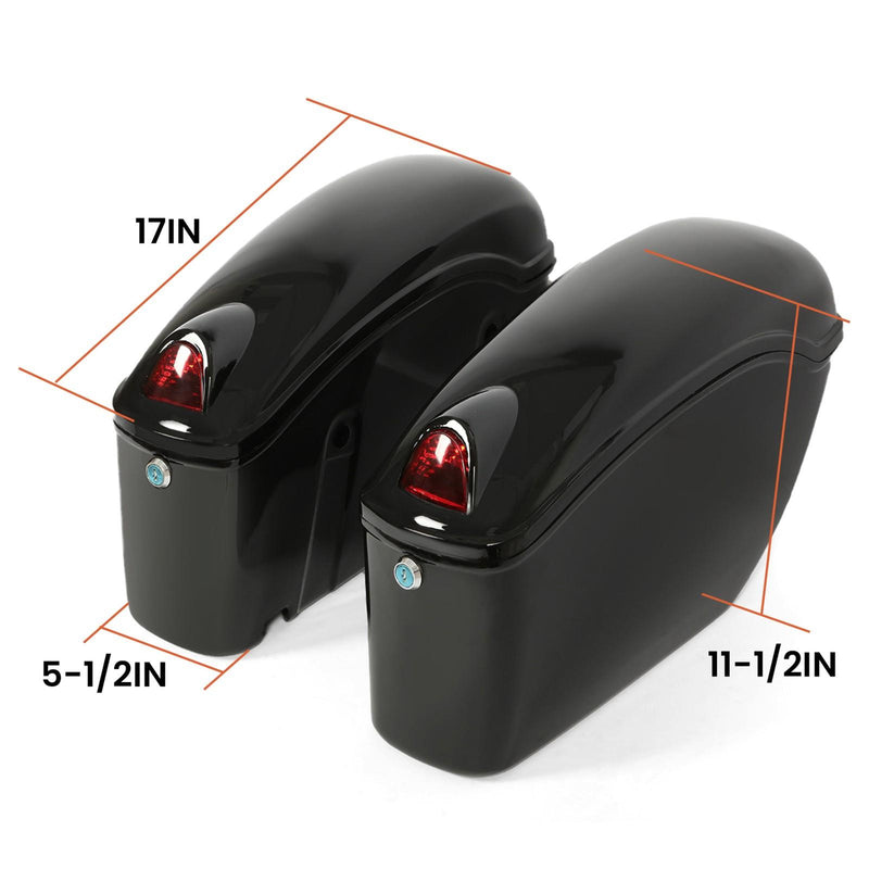 DURAFORCE Hard Saddle Bags Bracket For Yamaha Honda Trunk Luggage Motorcycle accessories