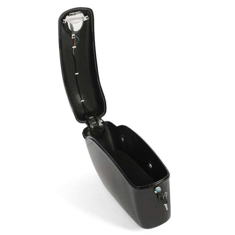 DURAFORCE Hard Saddle Bags Bracket For Yamaha Honda Trunk Luggage Motorcycle accessories