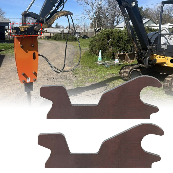 DURAFORCE For John Deere 50G 50D Bucket MINI Excavator 60D 60G Quick Change Attachment Ear