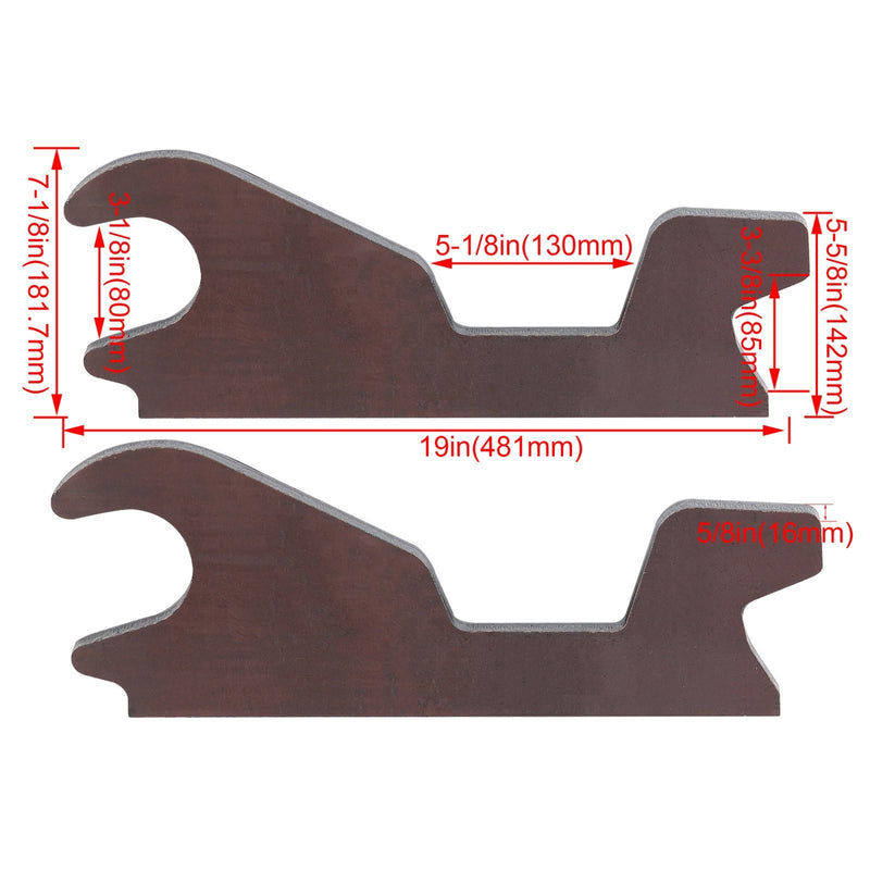 DURAFORCE For John Deere 50G 50D Bucket MINI Excavator 60D 60G Quick Change Attachment Ear