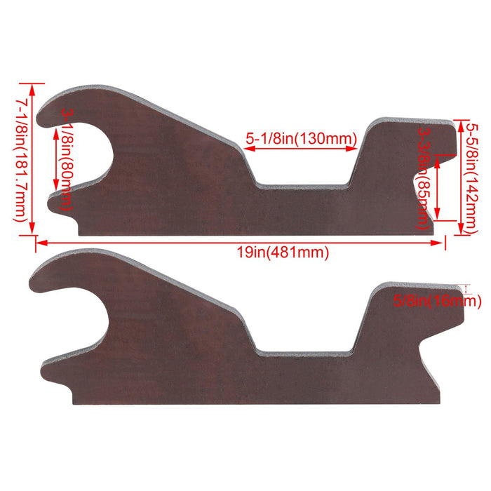 DURAFORCE For John Deere 50G 50D Bucket MINI Excavator 60D 60G Quick Change Attachment Ear