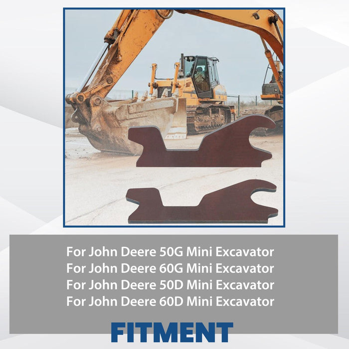DURAFORCE For John Deere 50G 50D Bucket MINI Excavator 60D 60G Quick Change Attachment Ear