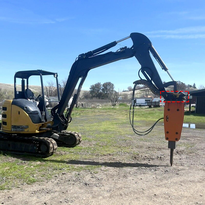 DURAFORCE For John Deere 50G 50D Bucket MINI Excavator 60D 60G Quick Change Attachment Ear