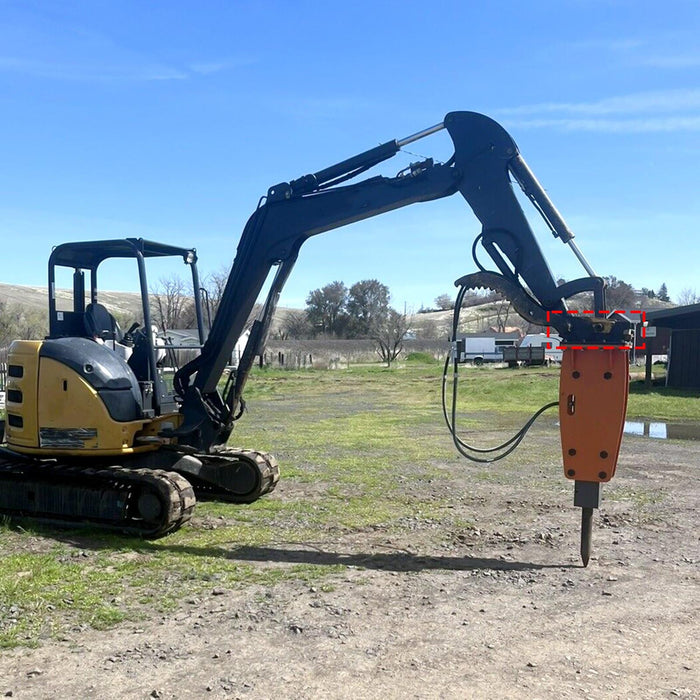 DURAFORCE For John Deere 50G 50D Bucket MINI Excavator 60D 60G Quick Change Attachment Ear