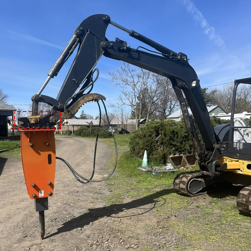 DURAFORCE For John Deere 50G 50D Bucket MINI Excavator 60D 60G Quick Change Attachment Ear