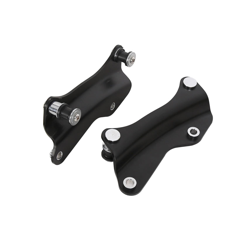DURAFORCE Black 4 Point Docking Hardware Kit For 2014-2025 2018 Harley Street Road Glide