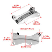 DURAFORCE 4-Point Docking Hardware Kit For Harley Luggage Trunk Touring Street Glide 14-25