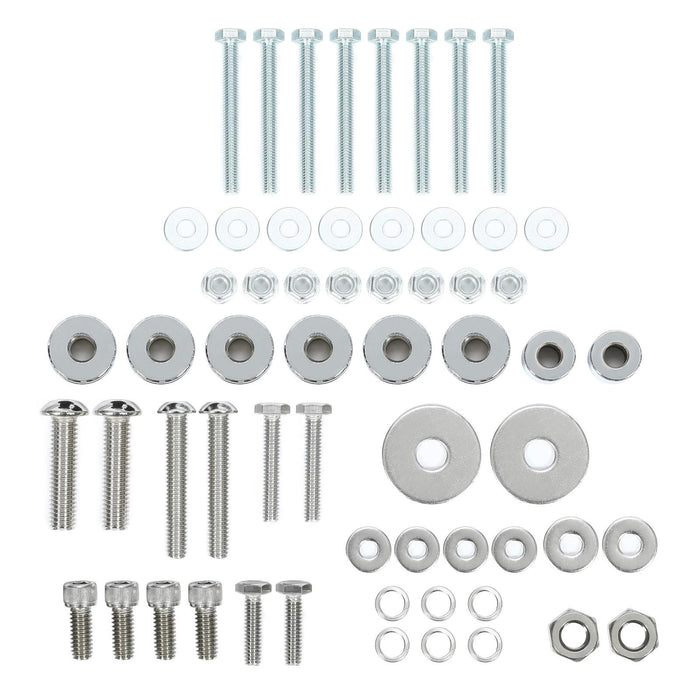 DURAFORCE Quick Detach 2 up Luggage Trunk Rack + Docking Kits For Harley 97-08 Touring