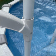 DURAFORCE Short Handrail For Above Ground BiltMor Swimming Pool Step White New 1PC