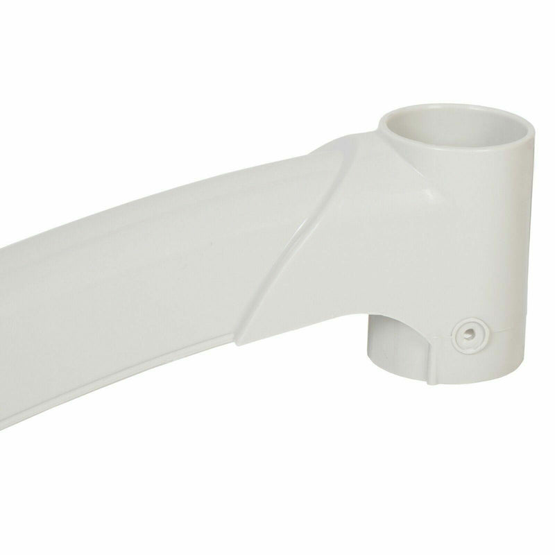 DURAFORCE Short Handrail For Above Ground BiltMor Swimming Pool Step White New 1PC