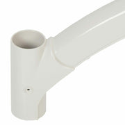 DURAFORCE Short Handrail For Above Ground BiltMor Swimming Pool Step White New 1PC