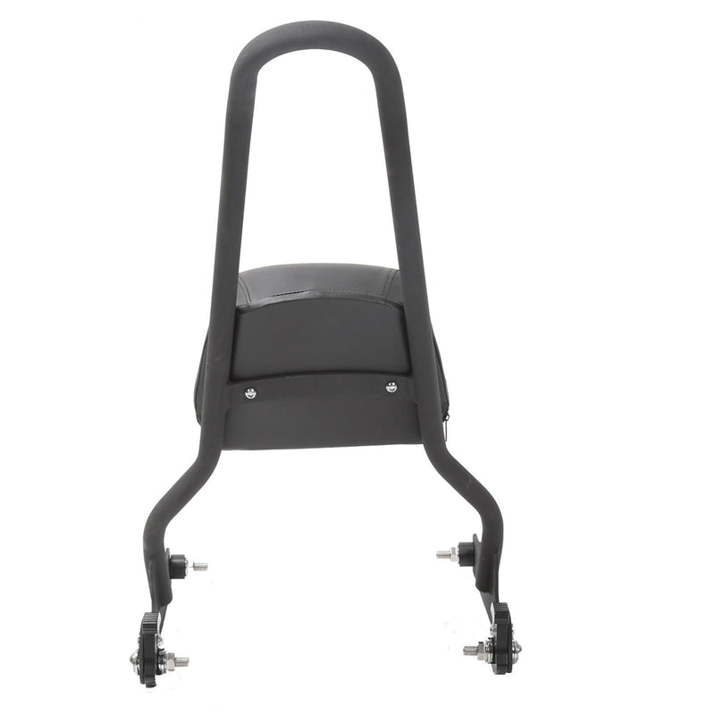 DURAFORCE Detachable Tall Sissy Bar Upright Backrest Pad For Harley Softail 06-17 Fat Boy
