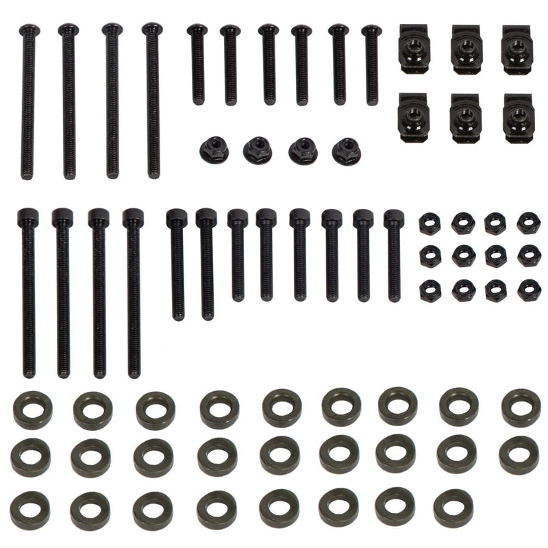 DURAFORCE For 2017-2025 Can Am Maverick X3 Max Front & Rear Lower Door Panels Inserts Kit
