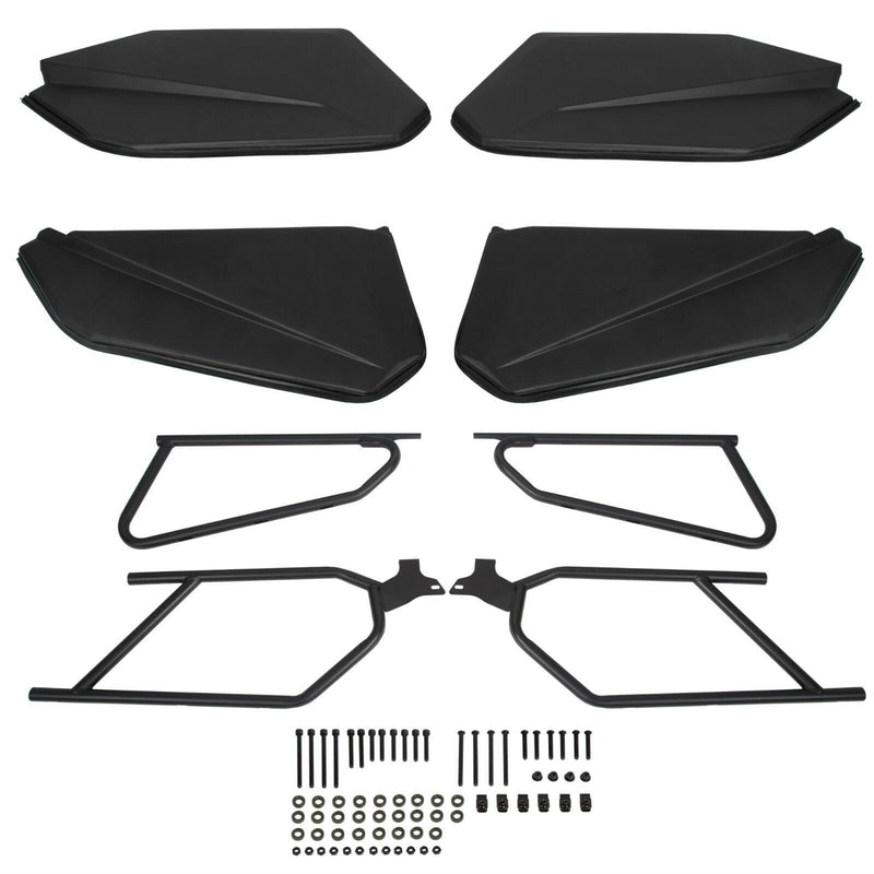 DURAFORCE For 2017-2025 Can Am Maverick X3 Max Front & Rear Lower Door Panels Inserts Kit