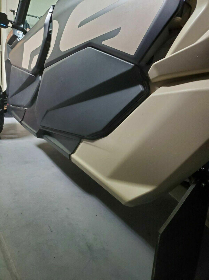 DURAFORCE For 2017-2025 Can Am Maverick X3 Max Front & Rear Lower Door Panels Inserts Kit