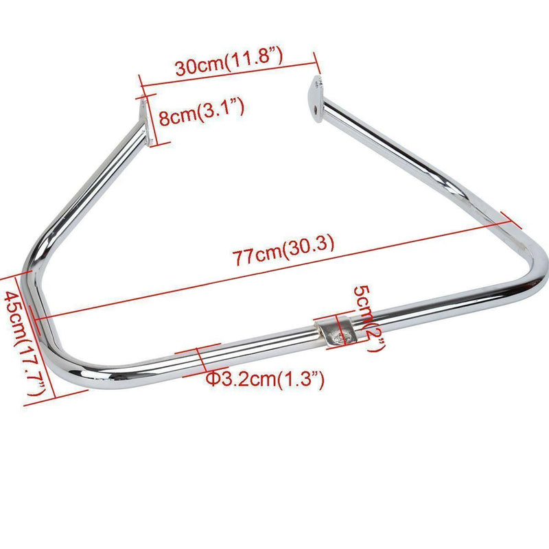 DURAFORCE Engine Guard Highway Crash Bar For Harley Street Electra Road Glide 1997-2008