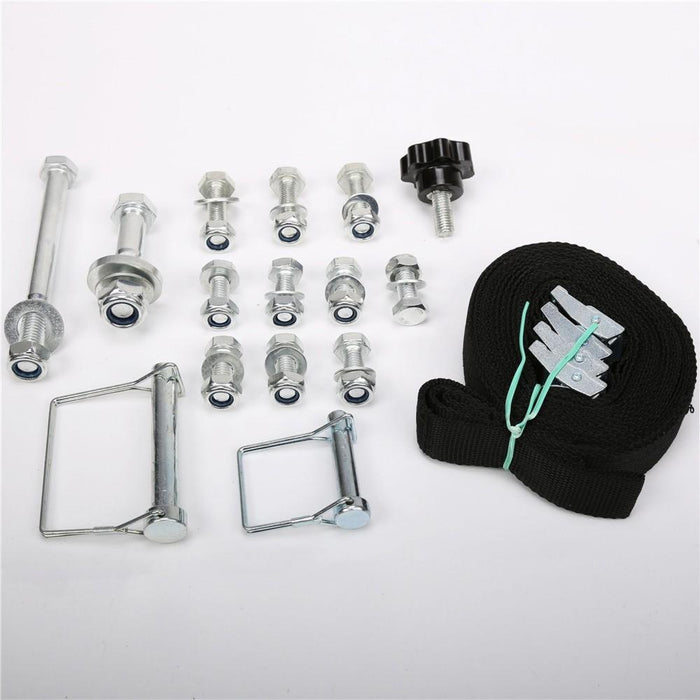 DURAFORCE 800lb Motorcycle Scooter Carrier 2" Tow Receiver Trailer Hauler Hitch Mount Rack