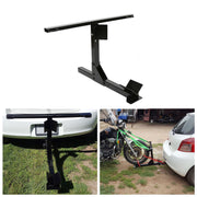 DURAFORCE 550lbs Hitch-mount Motorcycle Carrier Hitch Mount Rack Dirt Bike Hitch Truck