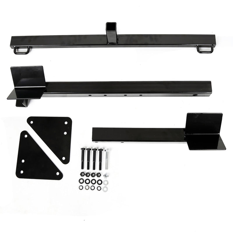 DURAFORCE 550lbs Hitch-mount Motorcycle Carrier Hitch Mount Rack Dirt Bike Hitch Truck
