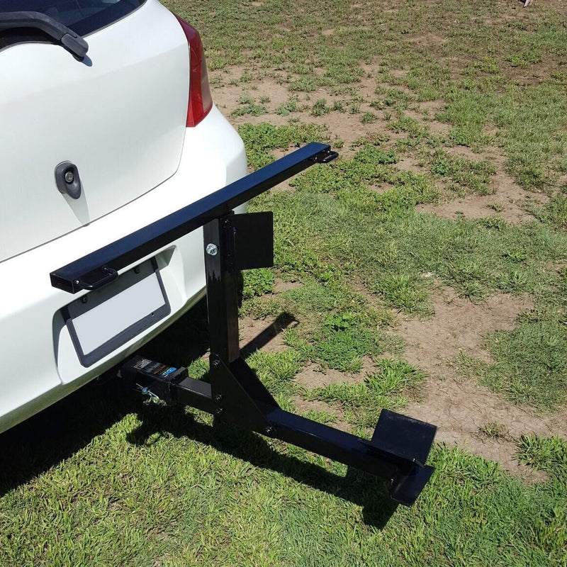 DURAFORCE 550lbs Hitch-mount Motorcycle Carrier Hitch Mount Rack Dirt Bike Hitch Truck