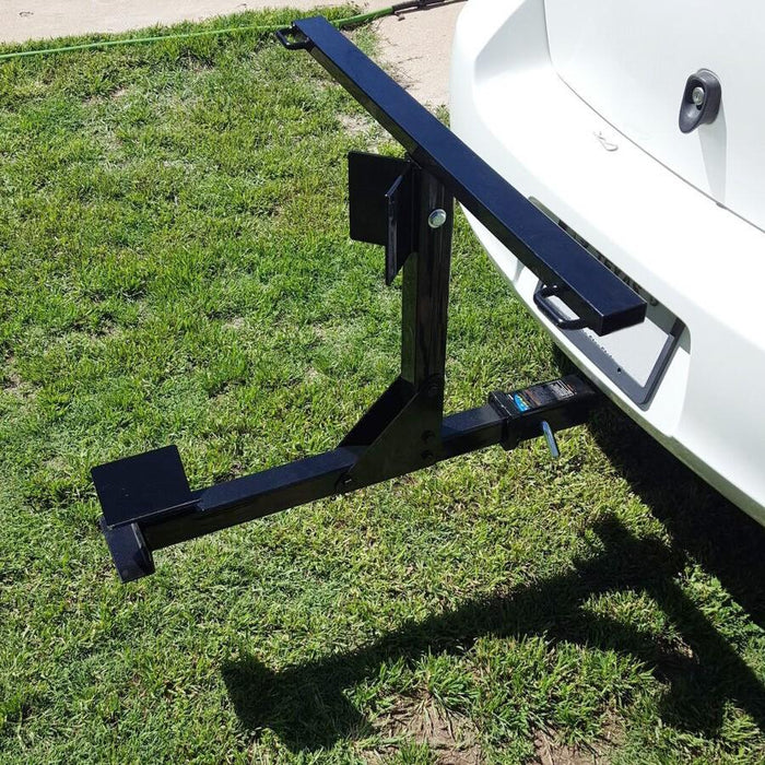 DURAFORCE 550lbs Hitch-mount Motorcycle Carrier Hitch Mount Rack Dirt Bike Hitch Truck