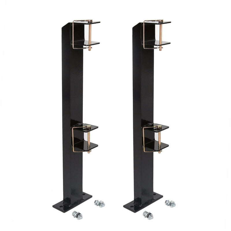 DURAFORCE 2 Place Weed Trimmer Rack Trim line Holder For Landscape Trailer Racks 4 Handles