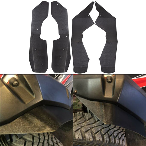 DURAFORCE (4) Fender Flares Extensions For 2009-2014 Polaris RZR S 800 Textured