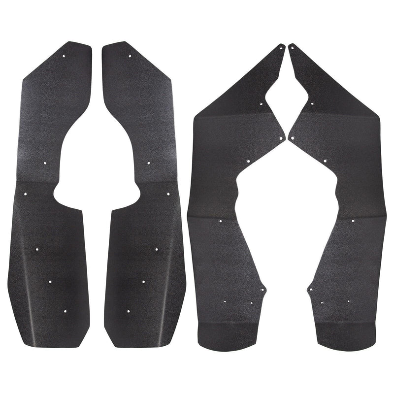 DURAFORCE (4) Fender Flares Extensions For 2009-2014 Polaris RZR S 800 Textured