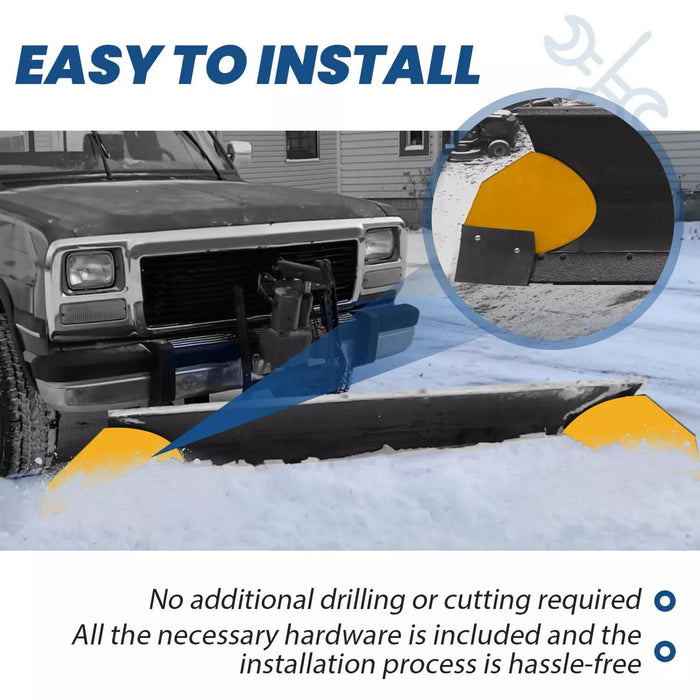 DURAFORCE For Meyer Western Pro Wings Wing Snow Plow Blade Wing Extensions Extenders 20"