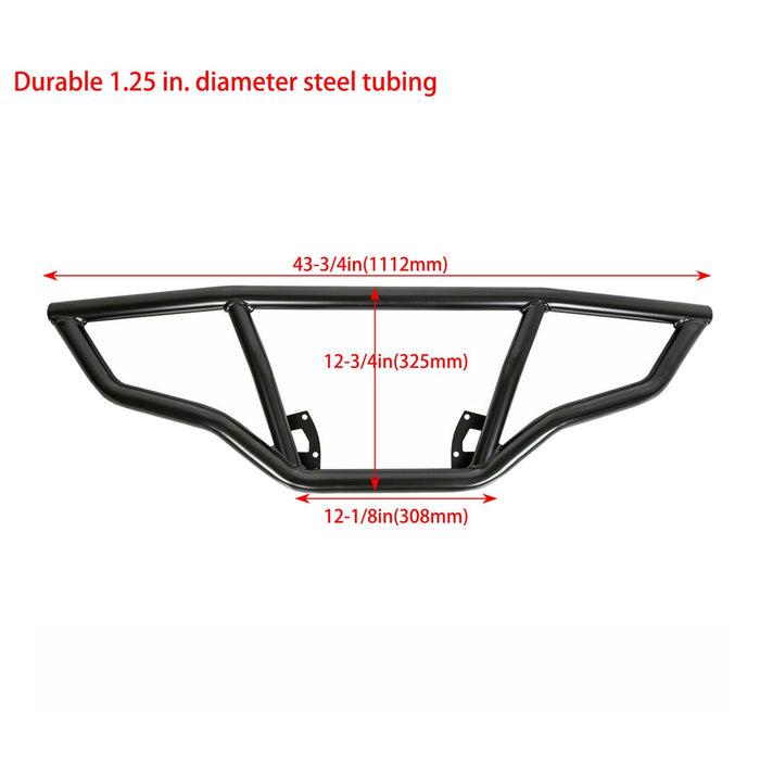 DURAFORCE For ATV Rear Brush Guard Bumper for Polaris Sportsman 450 570 & ETX 2014-2023