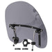 DURAFORCE 19"x17" Smoke Windshield Windscreen For Honda Harley Sportster Dyna Softail