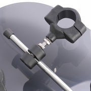 DURAFORCE 19"x17" Smoke Windshield Windscreen For Honda Harley Sportster Dyna Softail