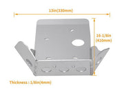 DURAFORCE 4mm Skid Plate For Honda XR600R 1989-2000 & XR650L 1992-2021 Aluminum