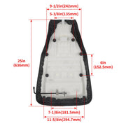 DURAFORCE Complete Seat For Honda TRX 350 TRX350 FE FM TE TM Rancher 350 400 2004-2006 07