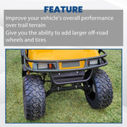 DURAFORCE 4" Drop Axle Lift Kit For EZGO Gas Golf Cart TXT Medalist Gas 1994.5-2001.5